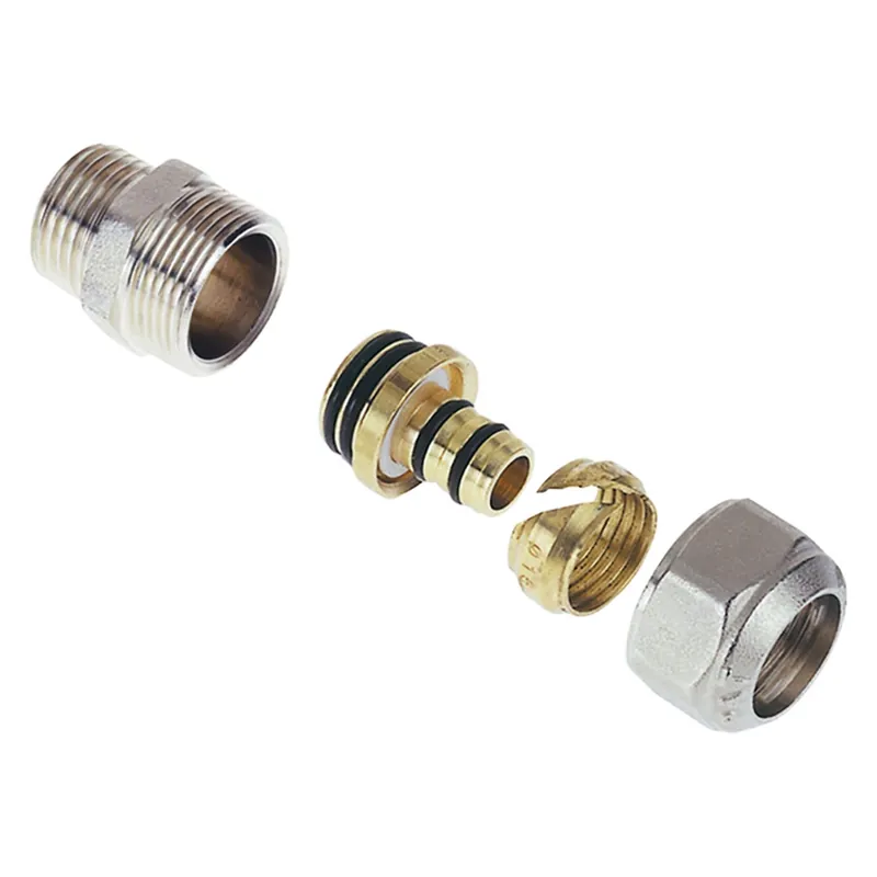RACCORDO A STRINGERE DIRITTO ‘ART. 531 / 541 / 591‘ ‘art.591‘ - 26 x 3/4" - maschio. Modello ‘art.591‘ - 26 x 3/4" - maschio Express Levering