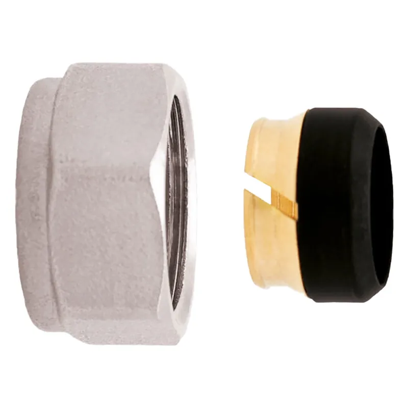 Lage Kosten RACCORDO A STRINGERE PER TUBI RAME 1/2" ø 14