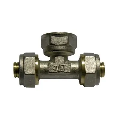 Betrouwbaar RACCORDO A TEE FEMMINA DFX PER MULTISTRATO. Misura Diam. 1/2 x 16