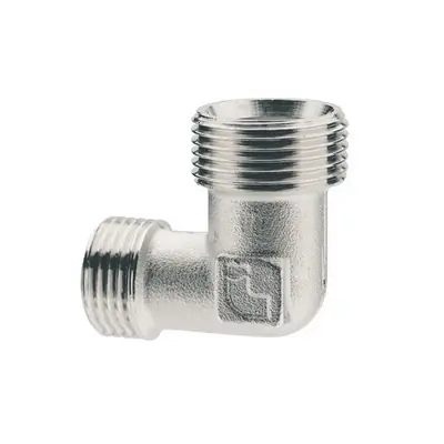 Betaalbaar RACCORDO AD " L " MASCHIO. Misura 1/2" x 3/4"