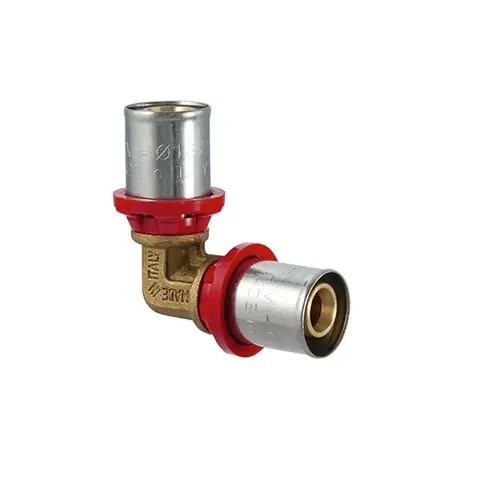 Actieprijs RACCORDO CURVO DOPPIO A PRESSARE PER MULTISTRATO. Misura Diam. 63 x 63