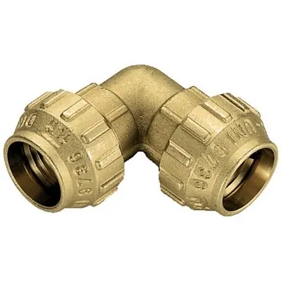 Actieprijs RACCORDO CURVO DOPPIO IN OTTONE TIEMME. Misura Diam. 50
