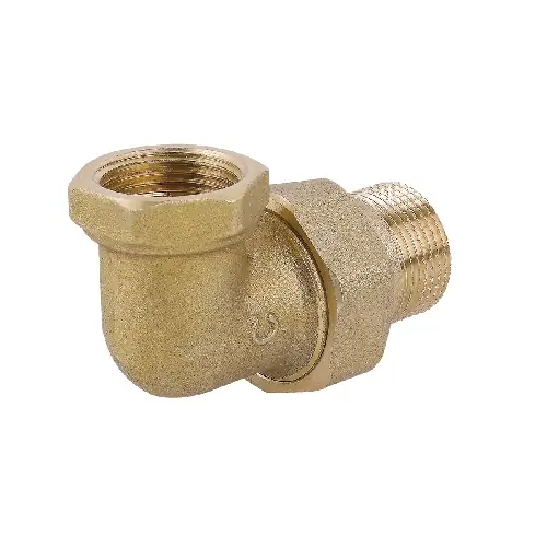 Shop Nu RACCORDO CURVO IN 3 PZ MF CON O-RING IN OTTONE GIALLO. Misura 3/4"