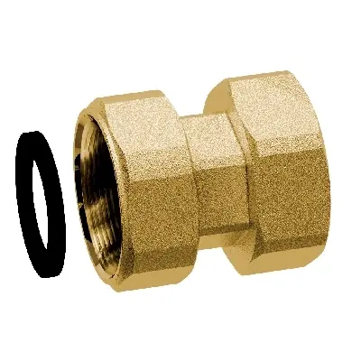RACCORDO DI GIUNZIONE CON CALOTTA MOBILE FF. Misura 1" F X 1" F Flitsaanbieding