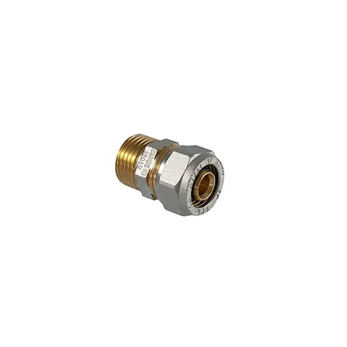 Speciale Aanbieding RACCORDO DIRITTO MASCHIO A COMPRESSIONE PER TUBO MULTISTRATO. Misura 3/4" x 26 (3,00)