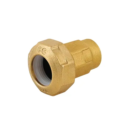 Laatste Kans RACCORDO FEMMINA RIDOTTO IN OTTONE PER TUBO PE. Misura 1" x 40