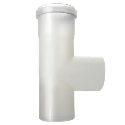Aanbieding RACCORDO MONO-PARETE A TEE IN PPs LINEA CONDENSAZIONE