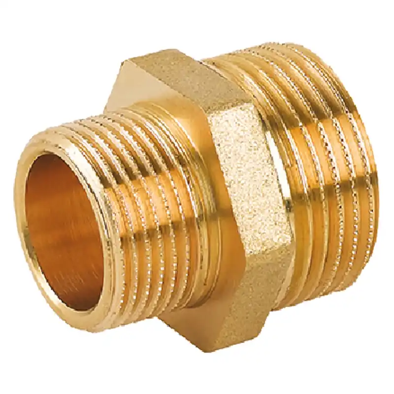 RACCORDO NIPPLO RIDOTTO ‘ART. 1211‘ 3/8" x 1/2" (maschio x maschio). Modello 3/8" x 1/2" (maschio x maschio) Gecertificeerd