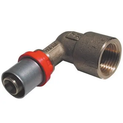 Actieprijs RACCORDO PRESS CURVO FEMMINA PER MULTISTRATO. Misura 3/4 x 26