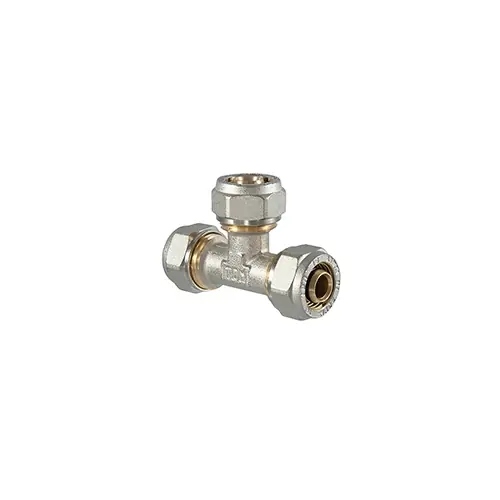 RACCORDO TEE A COMPRESSIONE PER MULTISTRATO. Misura 20x20x20 Populair