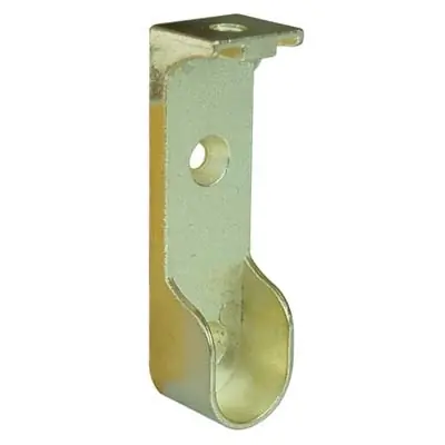 Favoriet REGGITUBO ARMADIO OVALE LATERALE A SOFFITTO. Modello ZAMA OTTONATO TUBO MM 30X15