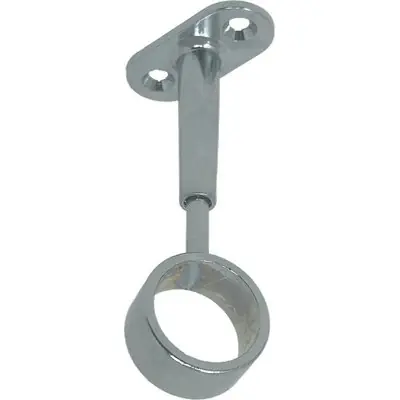Direct Verzonden REGGITUBO ARMADIO TONDO REGOLABILE CENTRALE. Modello ZAMA CROMATO H.MM 65/105 TUBO MM 25