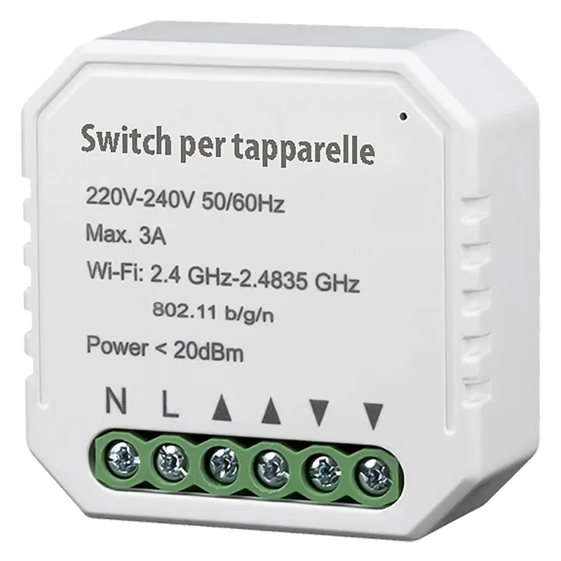RELE‘ ELETTRONICO PER TAPPARELLE carico max 150W Laatste Versie