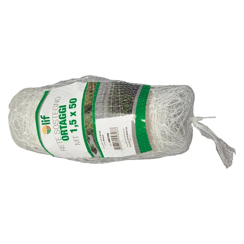 Favoriet RETE DI SOSTEGNO PER ORTAGGI mt 1,5 x 1000. Modello mt 1,5 x 1000