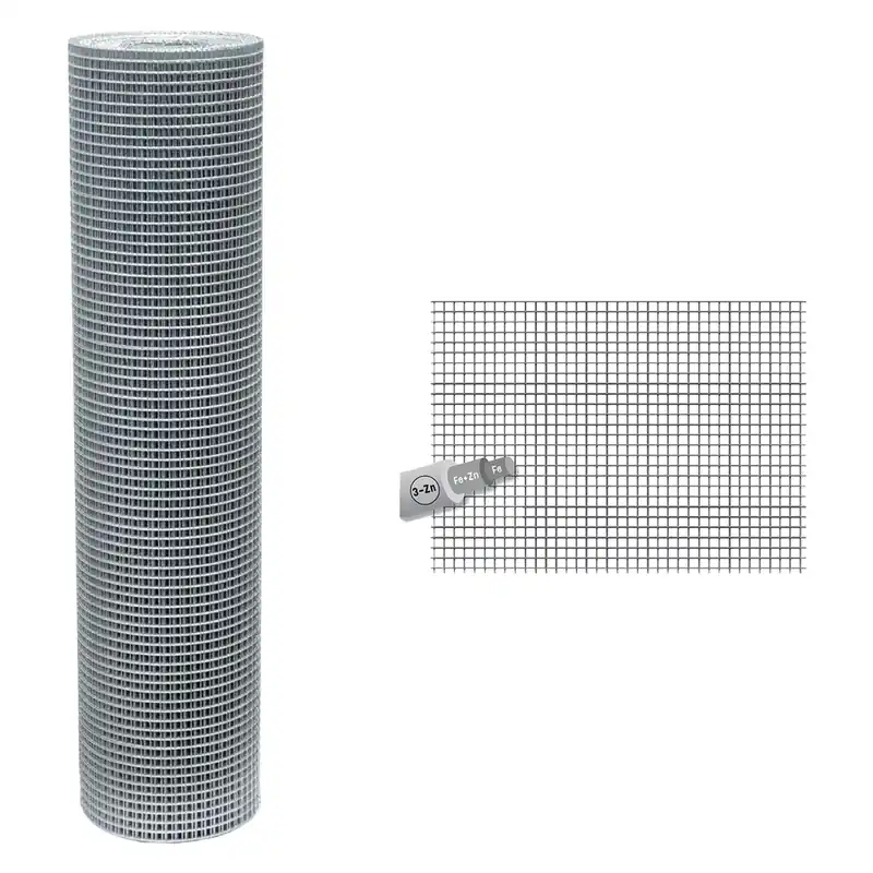 Bestseller RETE ELETTROSALDATA 6 x 6 - Filo Ø mm. 0,5 - H. cm 50 x mt. 25. Modello 6 x 6 - Filo Ø mm. 0,5 - H. cm 50 x mt. 25