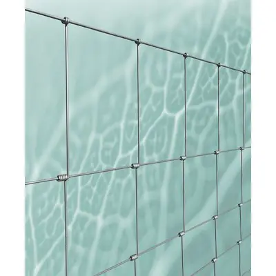 Tijdelijk Beschikbaar RETE PECORA ANNODATA ZINCATA STARS. Modello 100/8/15 VIVAGNO MM 2,0 L.MT 50