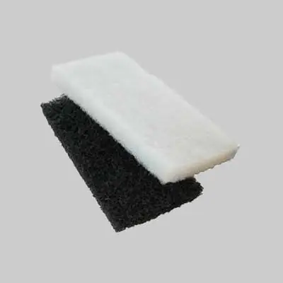 Koop Vandaag RICAMBIO TAMPONE IN FIBRA. Modello RICAMBIO TAMPONE IN FIBRA 25x12 cm - Nero