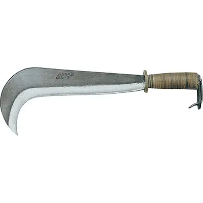 Premium RONCOLA BERGAMO 101 RINALDI. Modello ACCIAIO FORGIATO/CUOIO CM 29 N2
