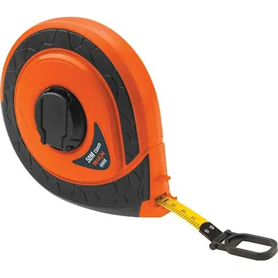 ROTELLA METRICA 5006 WOKIN. Modello NASTRO FIBERGLASS MM 15 ML 20 500620 Nieuw
