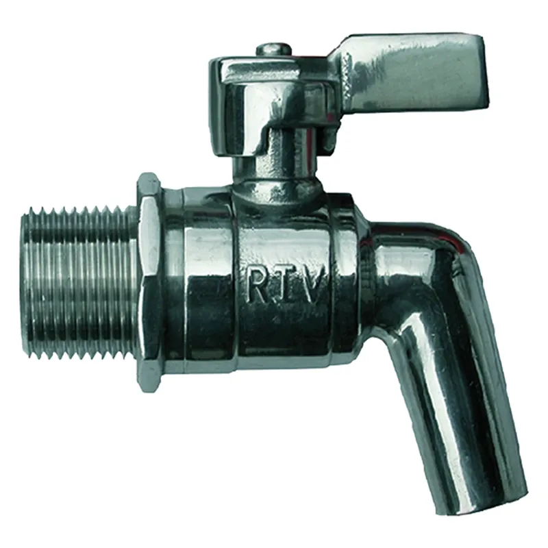 Uitverkoop RUBINETTO A SFERA INOX CON LEVA 1/2". Modello 1/2"