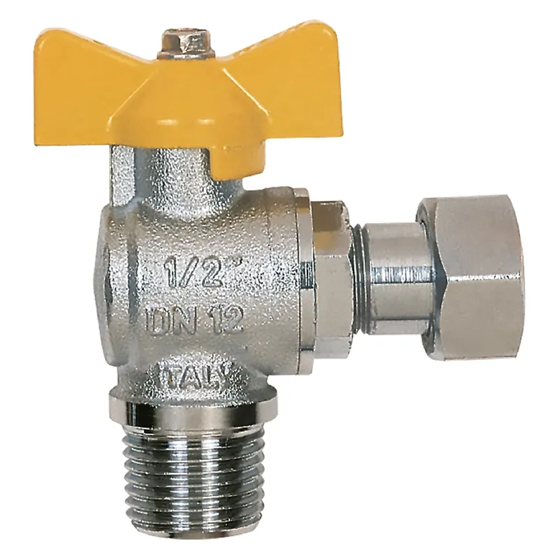 Seizoensaanbieding RUBINETTO A SFERA PER GAS A SQUADRA 1/2" MF
