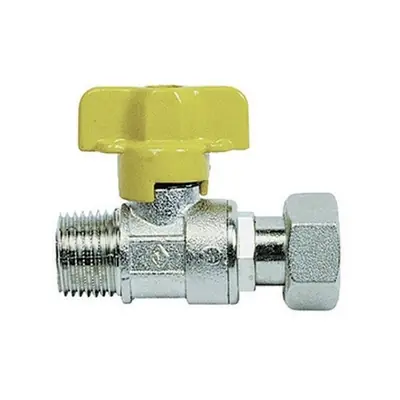 Op = Op RUBINETTO A SFERA PER GAS MF CON BOCCHETTONE. Misura 3/4 x 1/2