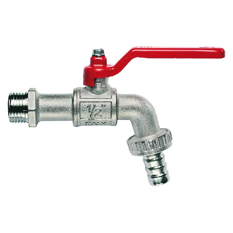 Beperkt Aanbod RUBINETTO PORTAGOMMA A SFERA 1" - 12 bar. Modello 1" - 12 bar