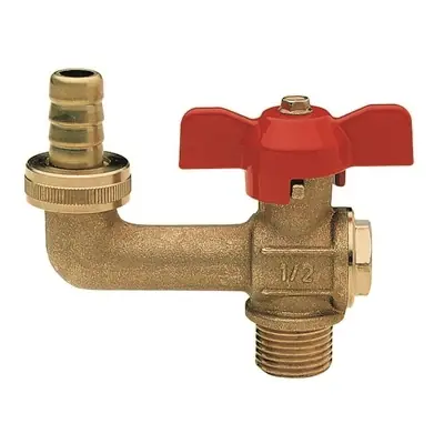 Koop Vandaag RUBINETTO PORTAGOMMA A SFERA PER GIARDINO. Misura 3/4" (DN 20) 15 bar/217.5psi