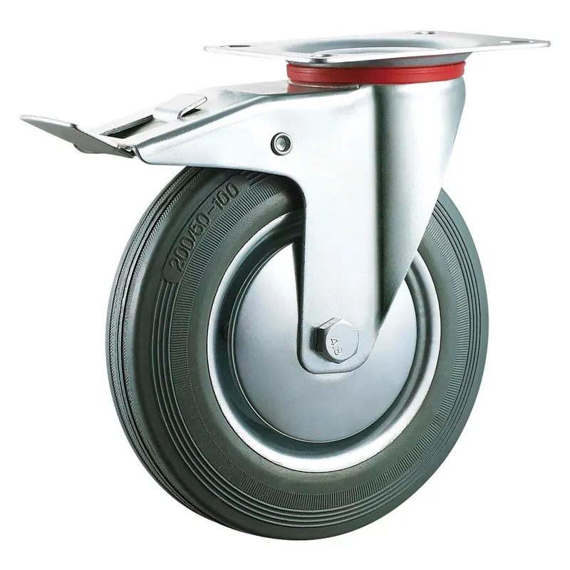 Bestel Nu RUOTA PER CARRELLI ART. 80 ø mm 100 - piastra mm 105 x 85 - capacità kg 70. Modello ø mm 100 - piastra mm 105 x 85 - capacità kg 70