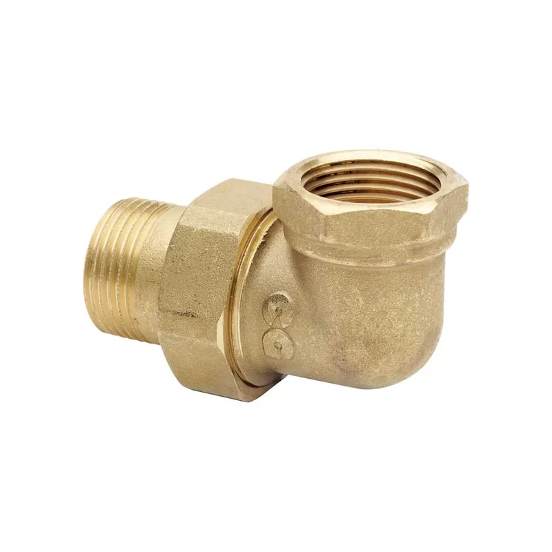 Actieprijs Raccordo Curvo Ottone Giallo 1 1/4" M/F con O-Ring