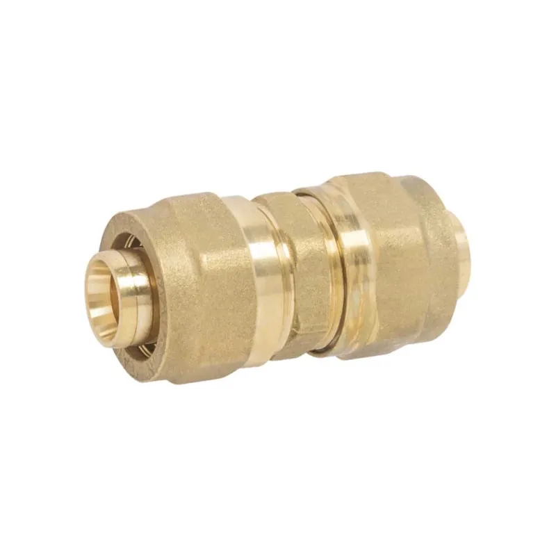APE Raccordo Diritto Doppio Compressione Multistrato Ø16x16mm Veilige Betaling