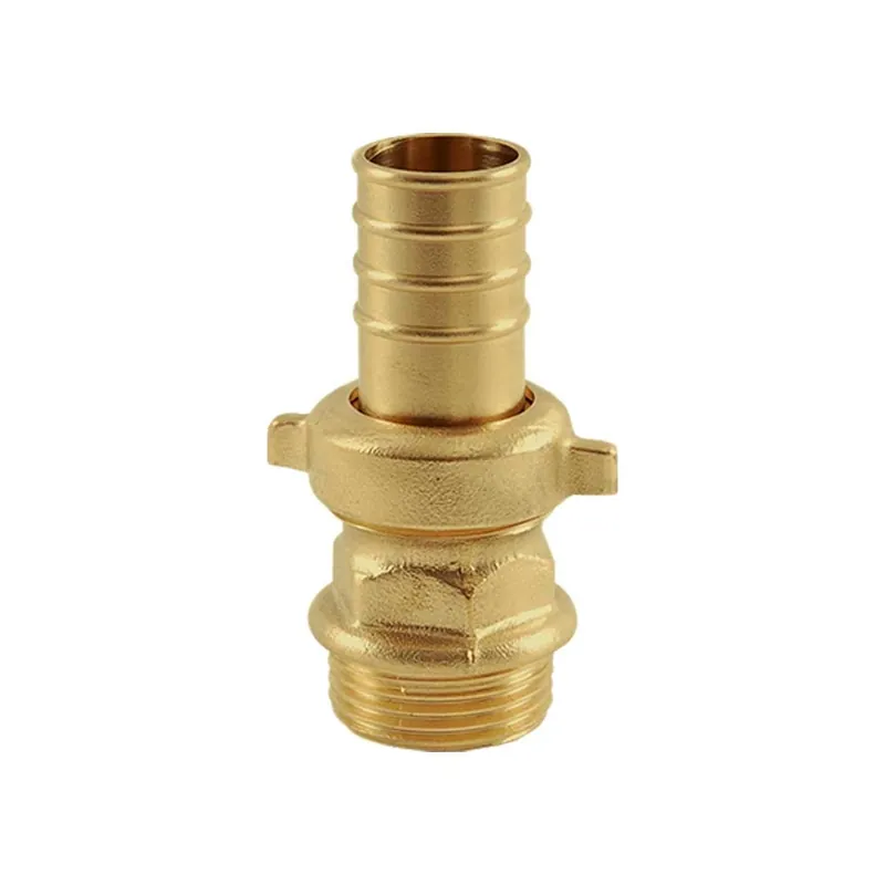 EXCELSIOR Raccordo Portagomma per Pompa Ottone Giallo 2M x Ø60 mm Populair