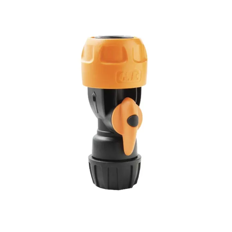 Hoge Kwaliteit Raccordo Portagomma con Rubinetto Ø 3/4 per Tubo Giardino