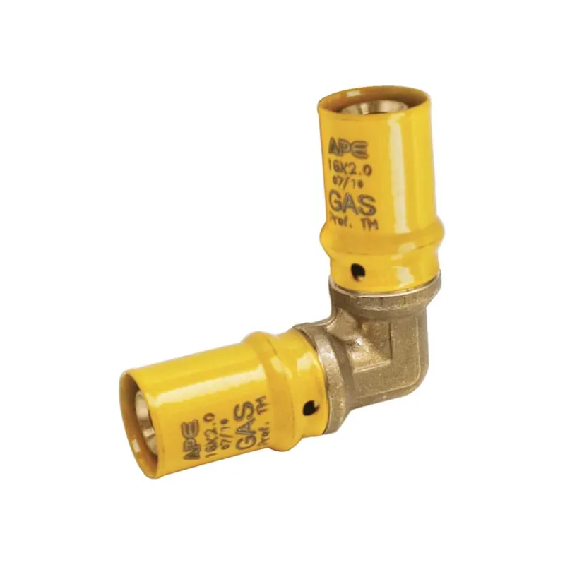 APE Raccordo a Pressare Curvo Doppio Multistrato Gas Ø20x20 (2mm) Uitverkoop
