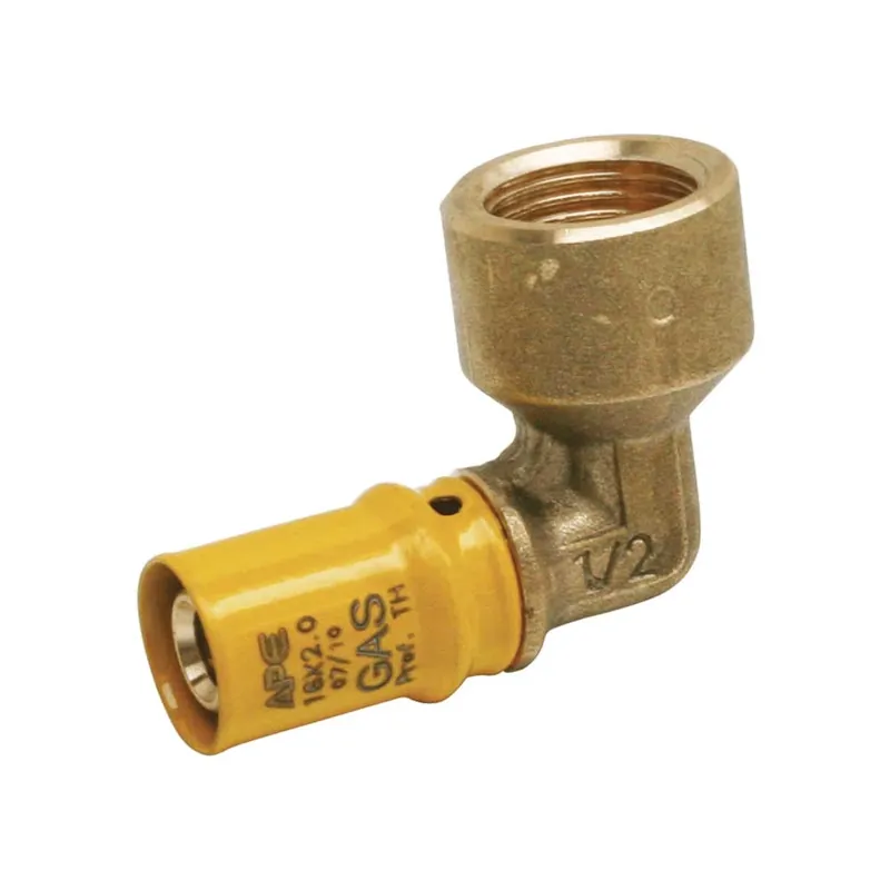 Raccordo a Pressare Curvo Femmina Multistrato Gas 3/4 x Ø20 Meest Verkocht