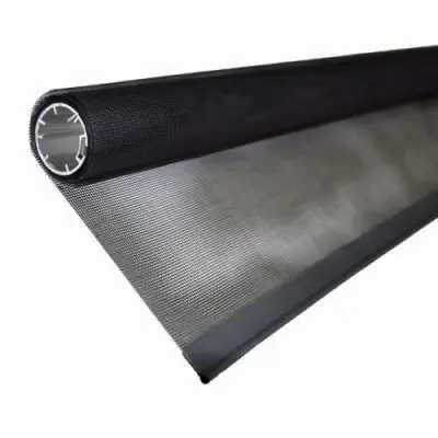Veilige Betaling Rete per zanzariere su misura omologata Genius. Lunghezza Rotolo 170cm Nera, Tipologia Rete