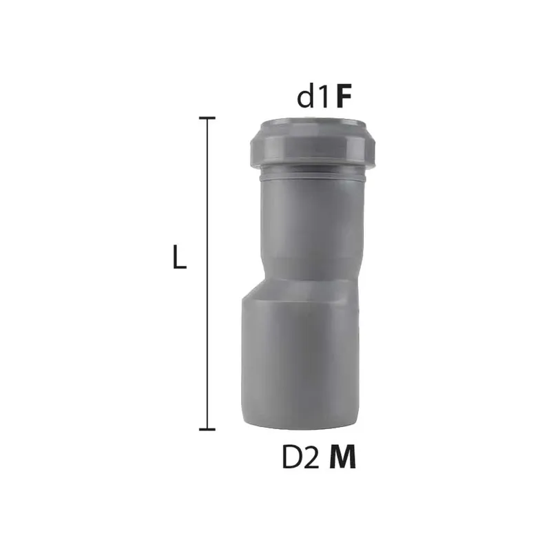 Aanbieding BAMPLAST Riduzione Eccentrica F.Ø32 x M.Ø50 L.54 mm
