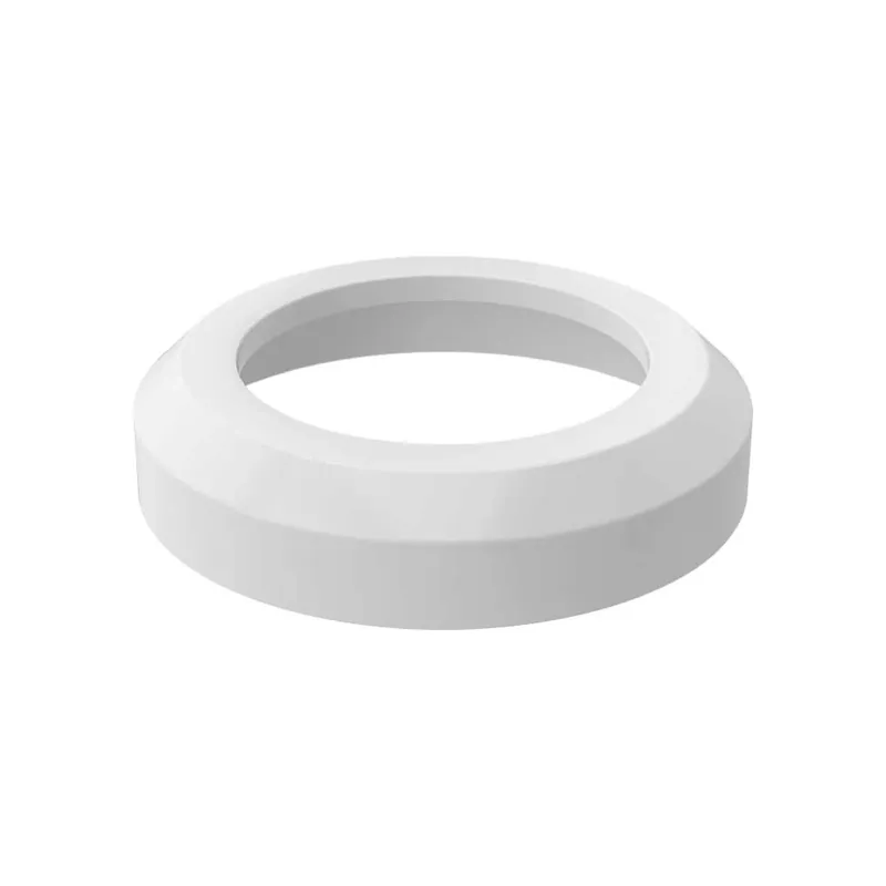 Lage Prijs Rosone da Parete per Curva WC 90° Bianco Ø100mm