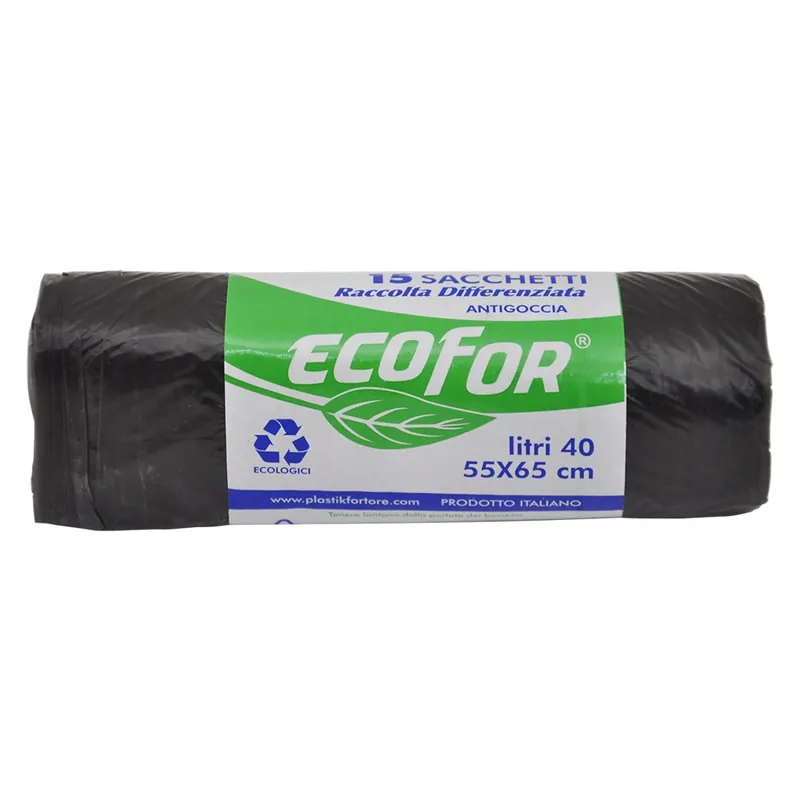 Bestel Nu SACCHETTI PER PATTUMIERA cm 70 x 110 cf.10 pz - neri. Modello cm 70 x 110 cf.10 pz - neri