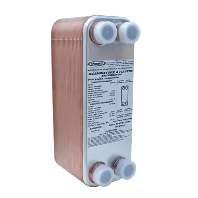 Merkproduct SCAMBIATORE DI CALORE A PIASTRE SALDOBRASATO (-160°/+200°)