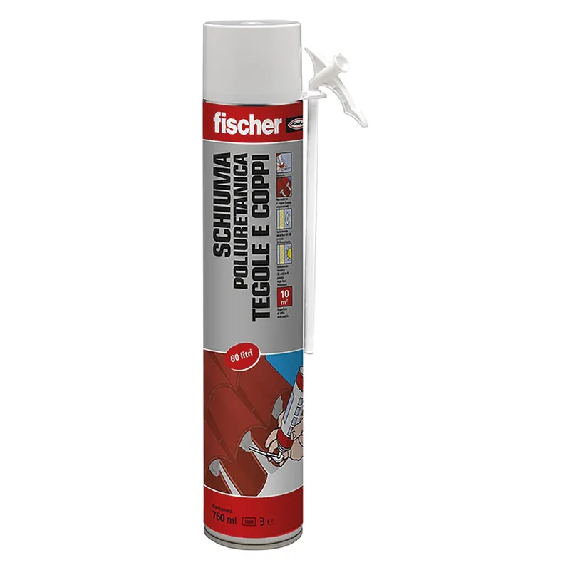 Favoriet SCHIUMA POLIURETANICA ‘TEGOLE E COPPI‘ "PU T 750" ml 750 - manuale. Modello PU T 750 ml 750 - manuale