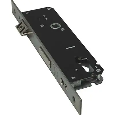 Aanbieding SERRATURA MONTANTE INFILARE 1300 OMEC. Modello B.Q INOX F.MM 22 F.SAG. M1+SCR E.MM 35