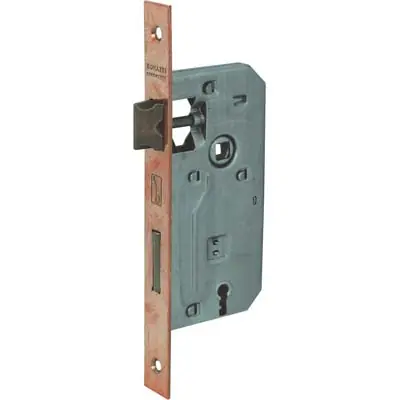 Aanbieding SERRATURA PATENT B.QUADRO BRONZATO 042P BONAITI. Modello I.MM 70 F.MM 22 E.MM 40