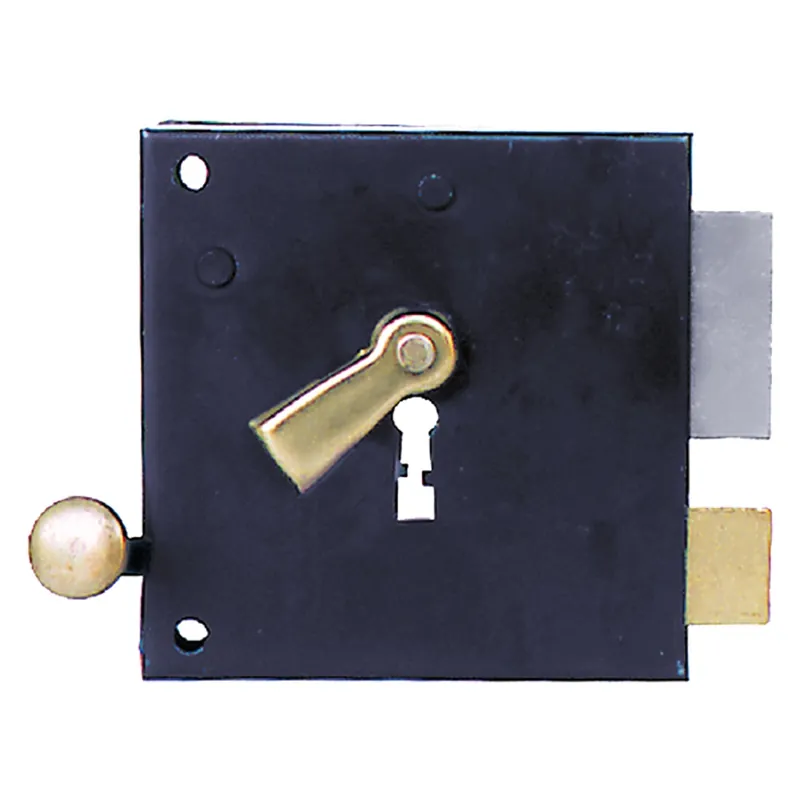 Dagaanbieding SERRATURA PORTONCINO DA APPLICARE ART. 175 E 50 - scatola mm 100 Dx. Modello E 50 - scatola mm 100 Dx