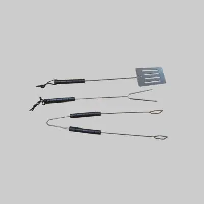 Betaalbaar SET BARBECUE 3 PEZZI IDEAL STAR