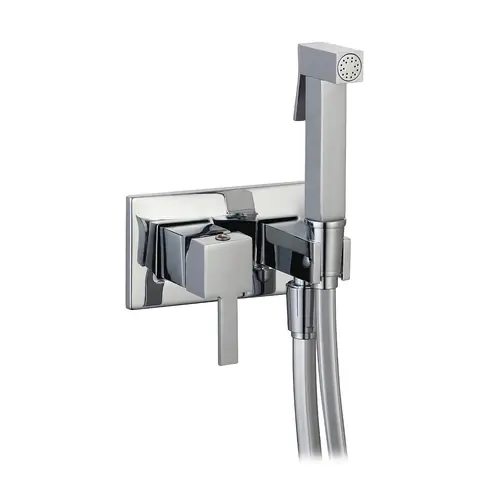 Betaalbaar SET MISCELATORE A INCASSO QUADRO CON SHUT-OFF E SUPP. LATERALE
