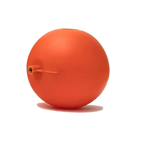 Laatste Versie SFERA IN PLASTICA TONDA ARANCIO PER ASTE TONDE. Misura Diam. 120