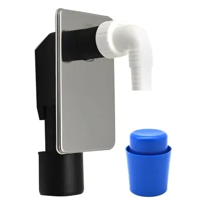 Alleen Vandaag SIFONE LAVATRICE AD INCASSO CON PLACCA INOX