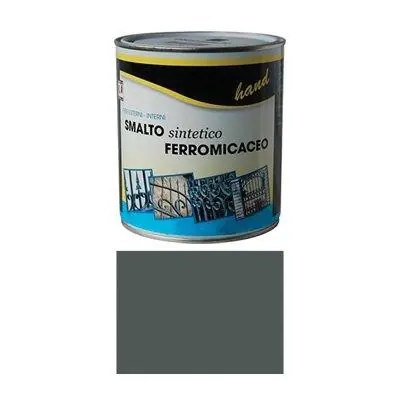 Aanbieding SMALTO FERROMICACEO A SOLVENTE HAND. Modello GRIGIO MEDIO ML 750