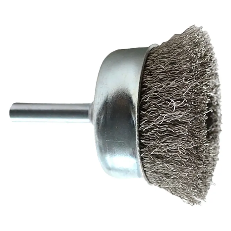 Gereduceerde Prijs SPAZZOLA A TAZZA CON GAMBO Ø mm 75 - finit.gr.- STA36040-XJ. Modello Ø mm 75 - finit.gr.- STA36040-XJ